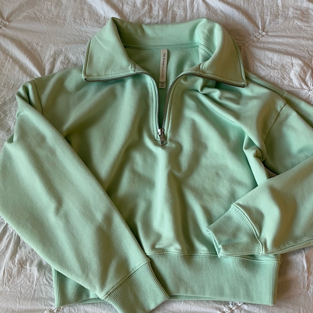 aritzia quarter zip